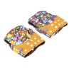 2pcs Cloth Diapers 6 Layer Structure Washable Reusable Elastic Waistband
