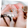 Baluue Shiny Rhinestone Eyelash Curler Wide Mouth Design for Comfortable