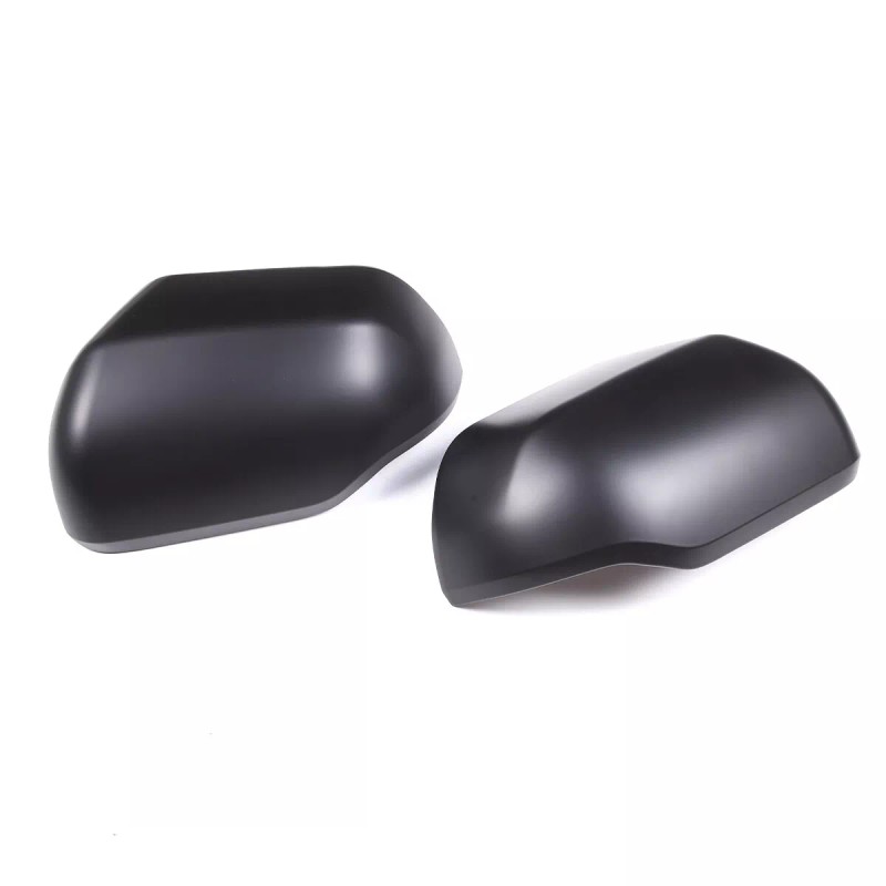 autotrim000 Matte Black Side Rearview Mirror Guard Cover Trim Set