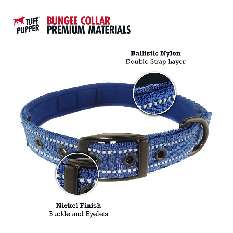 Tuff Pupper Heavy Duty Dog Collar with Handle | Ballistic