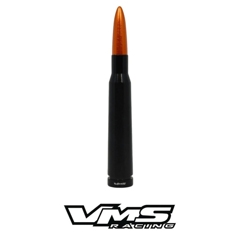 VMS Orange Tip Bullet Antenna Anti Theft for Silverado Sierra