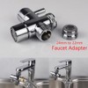 Faucet Diverter Valve with Aerator, Upgraded Bathroom/Kitchen Sink to Hose