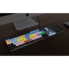 KB Covers Avid Media Composer Keyboard | Backlit Pro Aluminum