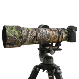 ROLANPRO Waterproof Lens Camouflage Coat for Nikon Z 180-600mm F/5.6-6.3 VR Rain Cover Lens Protective Sleeve Case Clothing-#17 Jungle Waterproof