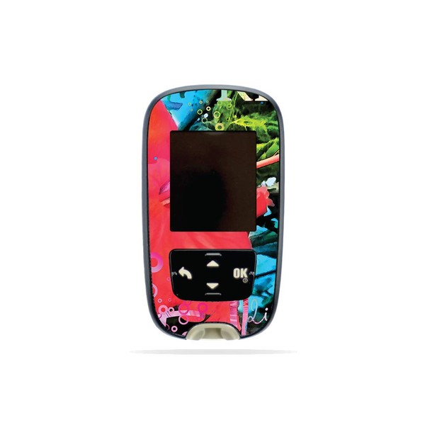 MightySkins Skin Compatible with Accu-Chek Guide - Trippy Ocean |