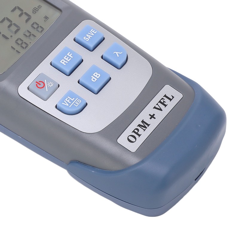 Fiber Optical Power Meter Efficient Accurate Wide Range 1MW 5KM