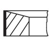 Mahle Original 676 13 N0 Piston Ring Set