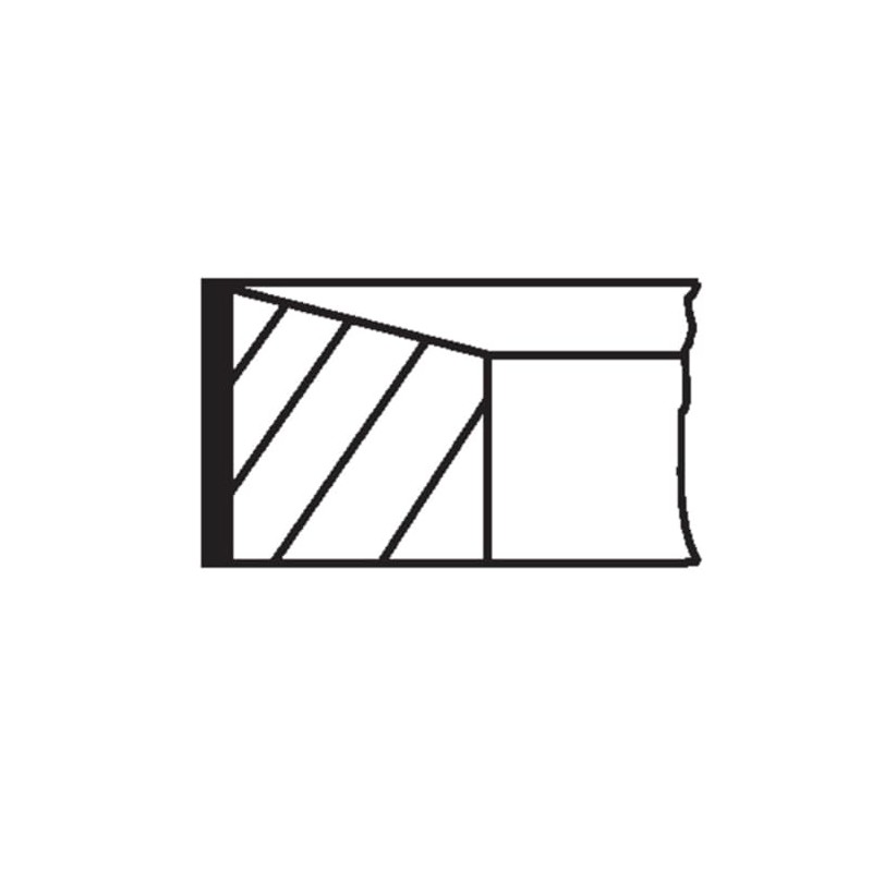 Mahle Original 676 13 N0 Piston Ring Set