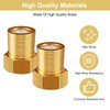 Pack of 2 3/4 Inch Brass Check Valve DN20 Thread