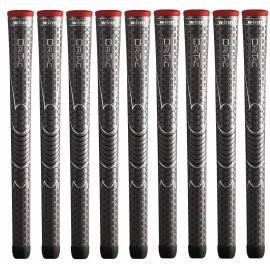 Winn Set of 13 x Winn Dri-Tac DriTac AVS Soft Dark Gray Standard Size Golf Grip 5DTDG