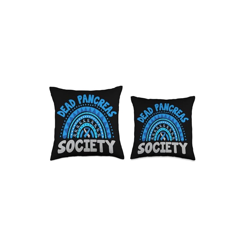 Dead Pancreas Society Throw Pillow