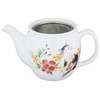 Ceramic Blue Teapot Blue/Red X 26.6 in X 14.5 in