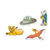 Melissa & Doug Sticker Collection Book: Dinosaurs, Vehicles, Space, and