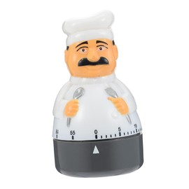Mobestech Chef Timer - Digital Kitchen Clock for Cooking, Baking, Classroom, and Study - Loud Oven Timer With Egg and Food Timing - Cute Abs Manager for Kids