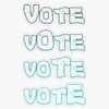 LAD Studio Vote President Election Sticker Bumper Sticker Vinyl Decal