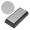 400&amp;1000 Grit Diamond Sharpener Kitchen Knives Grinding Stone