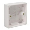 Fused Spur Side Flex 13Amps White Electrical Connection Unit -