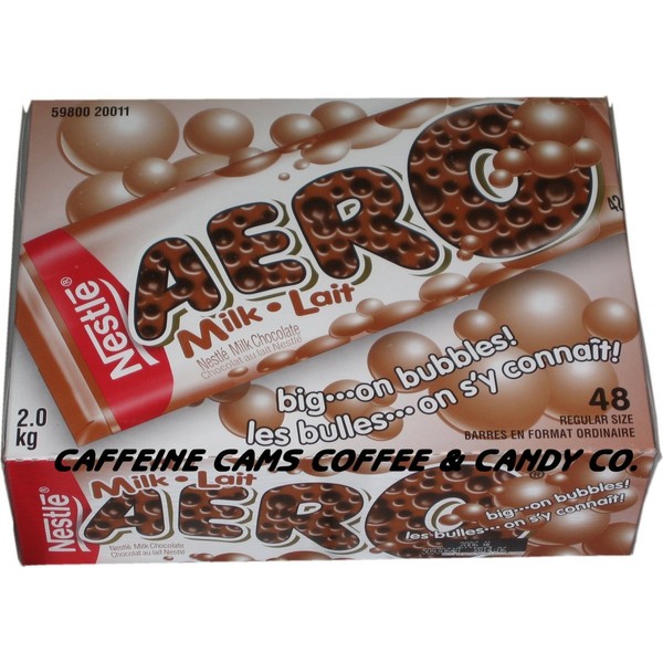 Aero Case of 48 Wrapped Chocolate Bars 2 kilos over 4 pounds From Canada Your Canuck Expat Superstore