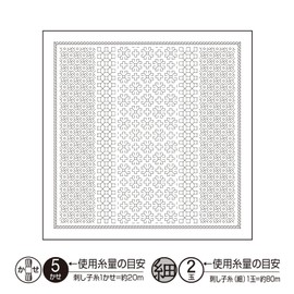 Olympus H-1108 Flower Dish Towel Cloth Pack, Daisy, White