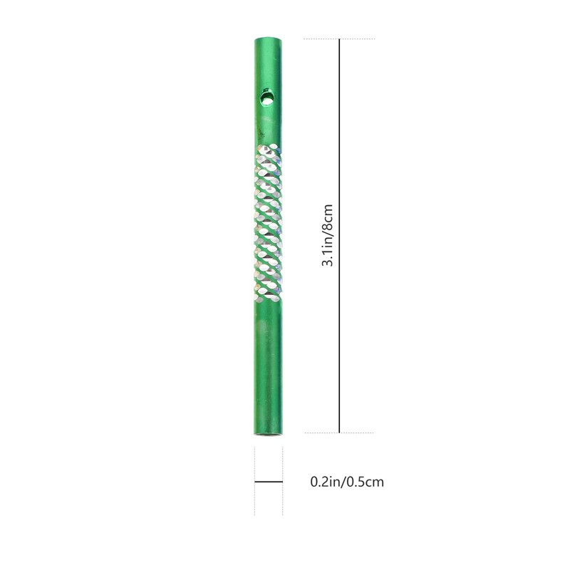 YARNOW 50 pcs Aluminum Wind Chime Tube Aluminum Wind Chime