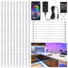 SIXDEFLY 10 PCS RGB Under Cabinet Lighting Kit, App and