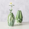 BOLTZE Palomina 2061774 2-Piece Vase Green Ceramic Pearl Effect L