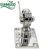 EUHMUOD Marine VHF Antenna Ratchet Mount, 316 Stainless Steel Adjustable
