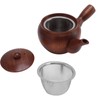 Wooden Tea Pot Traditional Style Durable Tea Kettle Exquisite Whistle