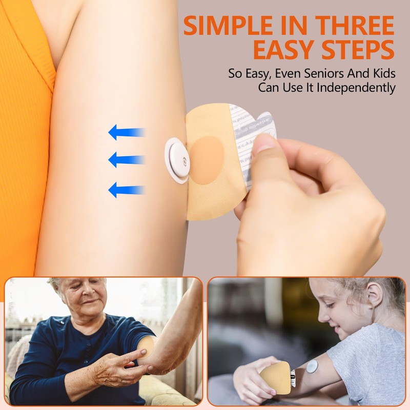 Sensor Covers for Libre 3 Waterproof - 20pcs Adhesive Patches
