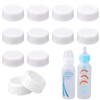 12pcs Travel Bottle Caps for Dr. Brown's & Medela Narrow