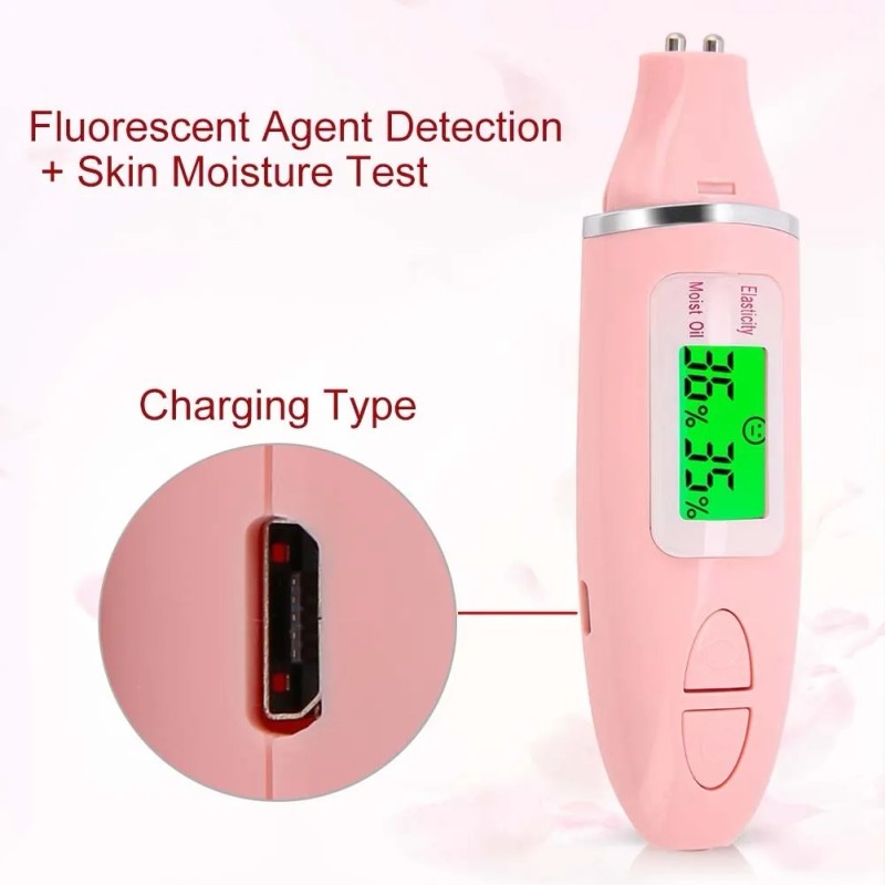 Analizador Digital De Humedad Facial Prover M Pro Lcd