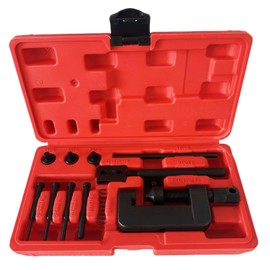 TRKIMAL 13 Pcs Motorcycle Chain Breaker Set,Universal Moto Bike Chain Breaker Splitter Link Riveter Repair Tool,Chain Breaker Chain Cutter Breaker Separator, Riveter Chain Breaker Splitter