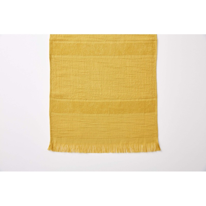 Miyazaki Towel Imabari Scarf 70 Original Series No.21 Mustard, Yellow,