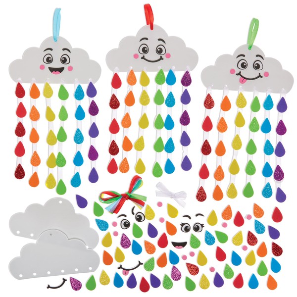 Baker Ross FN011 Rainbow Drop Mix and Match Craft Kits