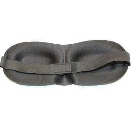 RocketBus 3D Black Blindfold Night Sleeping Aid Nose Pad Eye Sleep Mask for Men & Women
