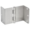 Cosmas Satin Nickel Swing Clear Handicap Door Hinge 3.5" Inch