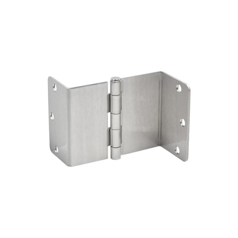 Cosmas Satin Nickel Swing Clear Handicap Door Hinge 3.5" Inch