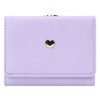 Formemory Women's Mini Wallet, Trifold Short Wallet, Compact, Cute, Heart,