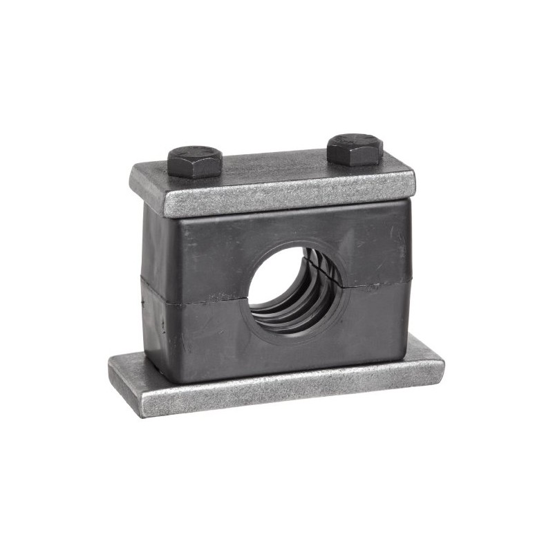 Behringer Heavy Series Pipe Clamp, Polypropylene with Plain Carbon Steel