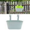 Hanging Flower Planter Iron Bucket Flower Pot Holder with Detachable