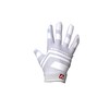 BARNETT FRG-03 White Professional Receiver Football Gloves, RE, DB, RB