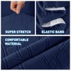 MAXIJIN Waterproof Sofa Seat Cushion Cover Jacquard Sofa Seat Cover