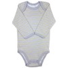 123 Bear 100 % Algodón Body, Paquete de 4 gris