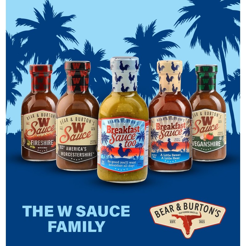Bear and Burton's Breakfast Sauce Too 2 Pack | Medium