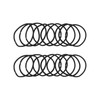 Oz Essentials Hair Elastic 18 Pack - Black