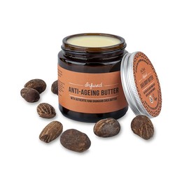 Infused Shea Body Butter. Our Special Anti-Ageing Formula with Buriti Oil and Evening Primrose Oil