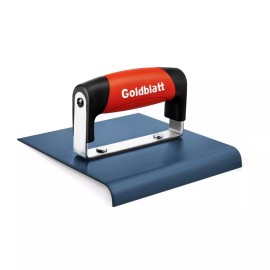 Goldblatt Concrete Edger Tool 6x6" Steel Edger 3/8"R 1/2"D Concrete Finish Tools
