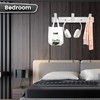 Maxzwell Wall Mounted Coat Rack with 3 Chrome Hooks –