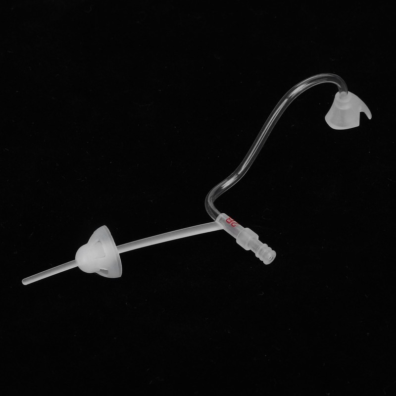 5pcs Sound Amplifier Tubes Single Layer Eartips Replacement Accessory Reduce