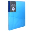 Plus Clear File Simple Clear File A4 40 Pockets, Blue